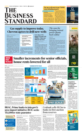 Cover of The Business Standard