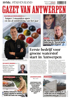 Cover of Gazet van Antwerpen Stad en Rand