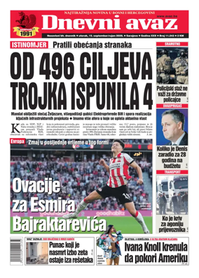 Cover of Dnevni avaz