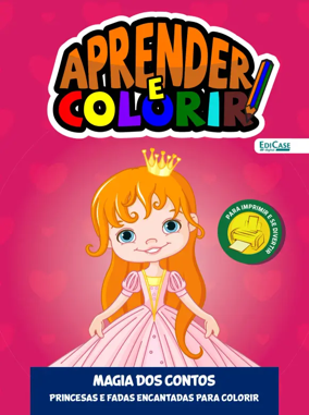 Cover of Aprender e Colorir