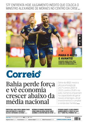 Cover of Correio da Bahia
