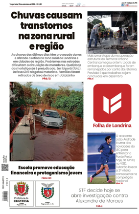 Cover of Folha de Londrina