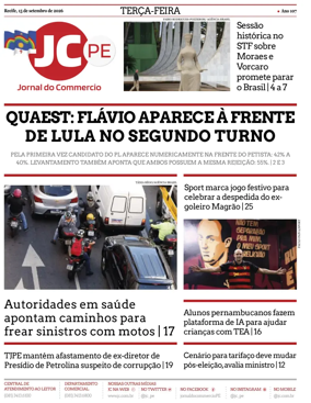 Cover of Jornal do Commercio