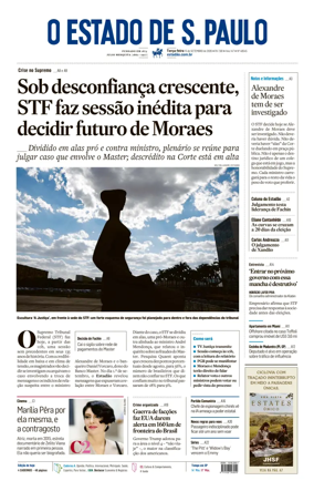 Cover of O Estado de S. Paulo