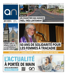 Cover of Acadie Nouvelle
