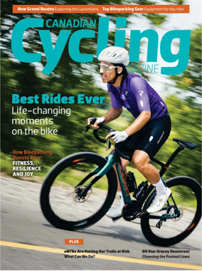 Cover of Canadian Cycling Magazine