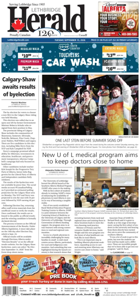 Cover of Lethbridge Herald