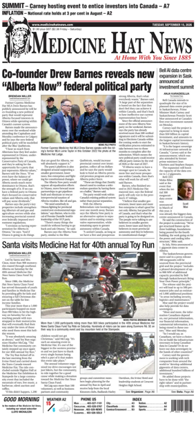 Cover of Medicine Hat News