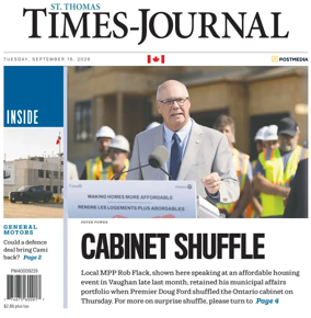 Cover of St. Thomas Times-Journal