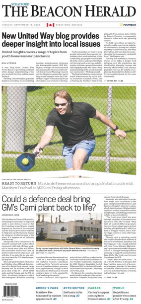 Cover of The Beacon Herald
