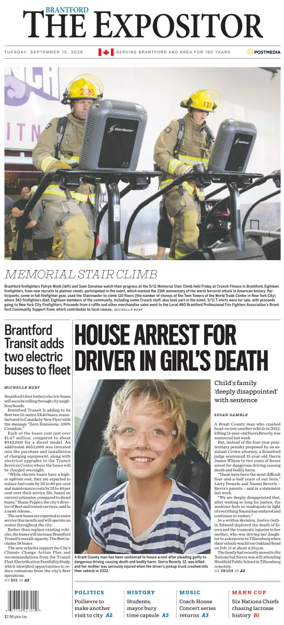 Cover of The Expositor (Brantford)