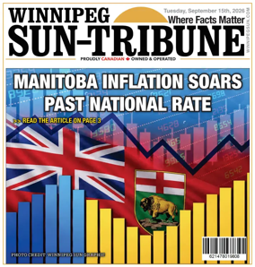 Cover of Winnipeg Sun