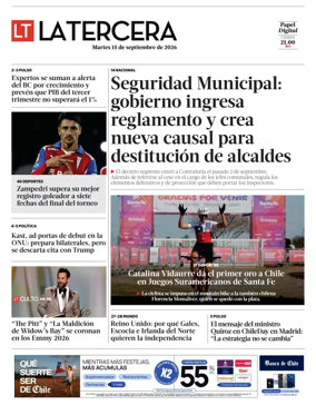 Cover of La Tercera
