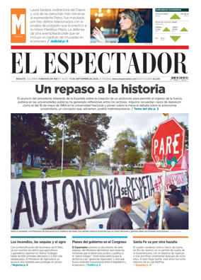 Cover of El Espectador