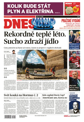 Cover of Dnes Prague Edition
