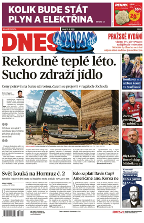 Cover of MF DNES