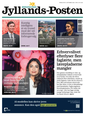 Cover of Jyllands-Posten