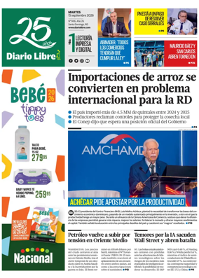 Cover of Diario Libre (Republica Dominicana)