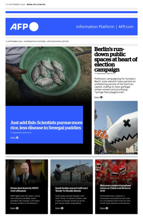 Cover of AFP English