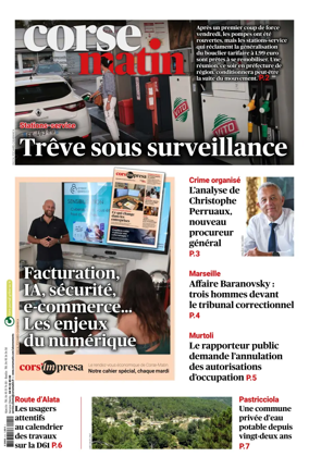 Cover of Corse Matin
