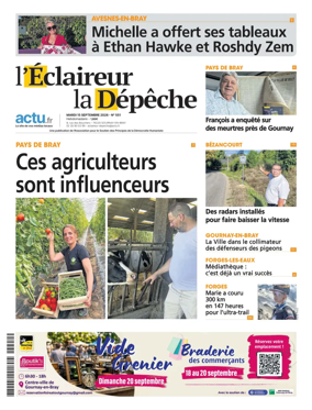 Cover of l'Eclaireur la Depeche