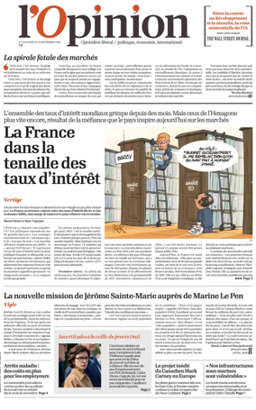 Cover of L'Opinion