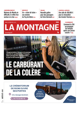 Cover of La Montagne (Riom)