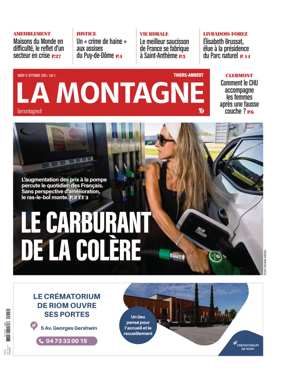 Cover of La Montagne (Thiers-Ambert)