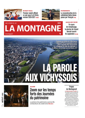 Cover of La Montagne (Vichy)