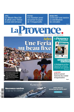 Cover of La Provence Arles