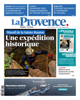 Cover of La Provence Aubagne-La Ciotat