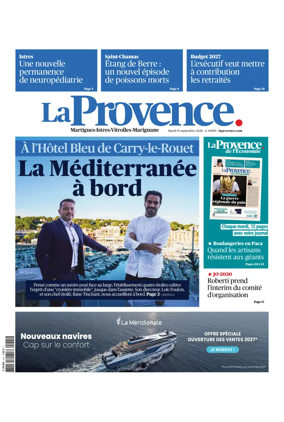 Cover of La Provence Martigues-Istres-Vitrolles-Marignane