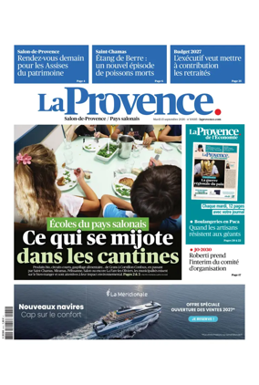 Cover of La Provence Salon-de-Provence / Pays salonais
