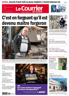 Cover of Le Courrier de l’Ouest (Deux-Sevres)