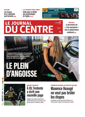 Cover of Le Journal du Centre