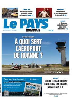 Cover of Le Pays Roannais (Roanne)