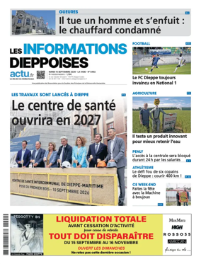 Cover of Les Informations Dieppoises