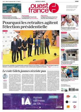 Cover of Ouest France (Orne)