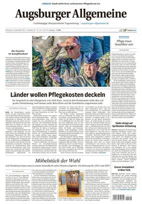 Cover of Augsburger Allgemeine (Ausgabe Stadt)