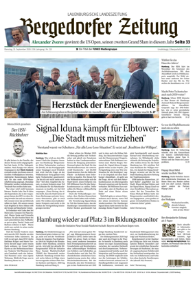 Cover of Bergedorfer Zeitung