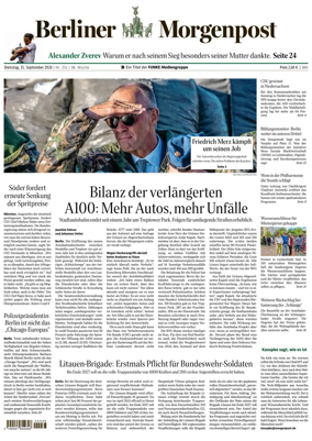 Cover of Berliner Morgenpost