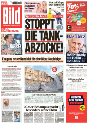 Cover of BILD Berlin-Brandenburg