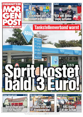 Cover of Chemnitzer Morgenpost
