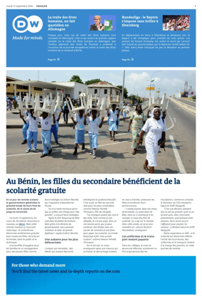 Cover of Deutsche Welle (French Edition)