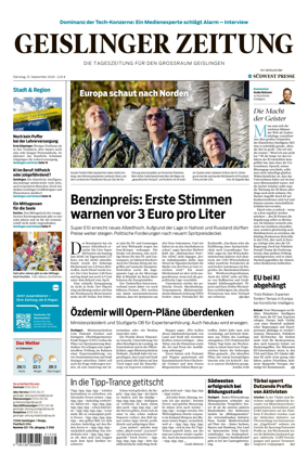 Cover of Geislinger Zeitung