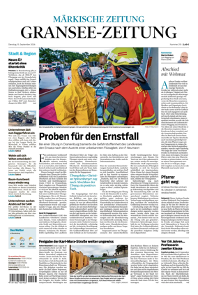 Cover of Gransee-Zeitung