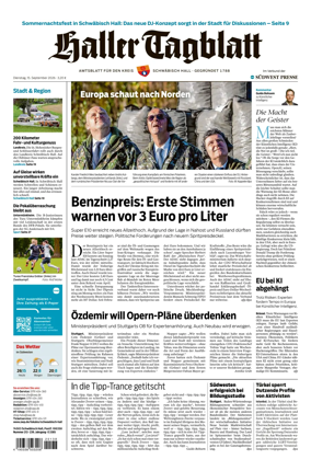 Cover of Haller Tagblatt