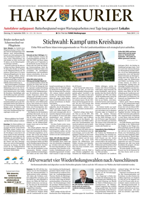 Cover of Harz Kurier