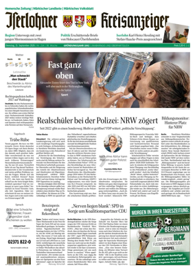 Cover of Iserlohner Kreisanzeiger und Zeitung (Iserlohn)