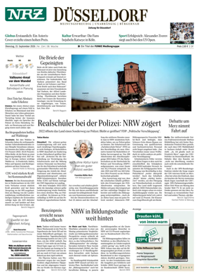 Cover of Neue Rhein Zeitung (Dusseldorf)
